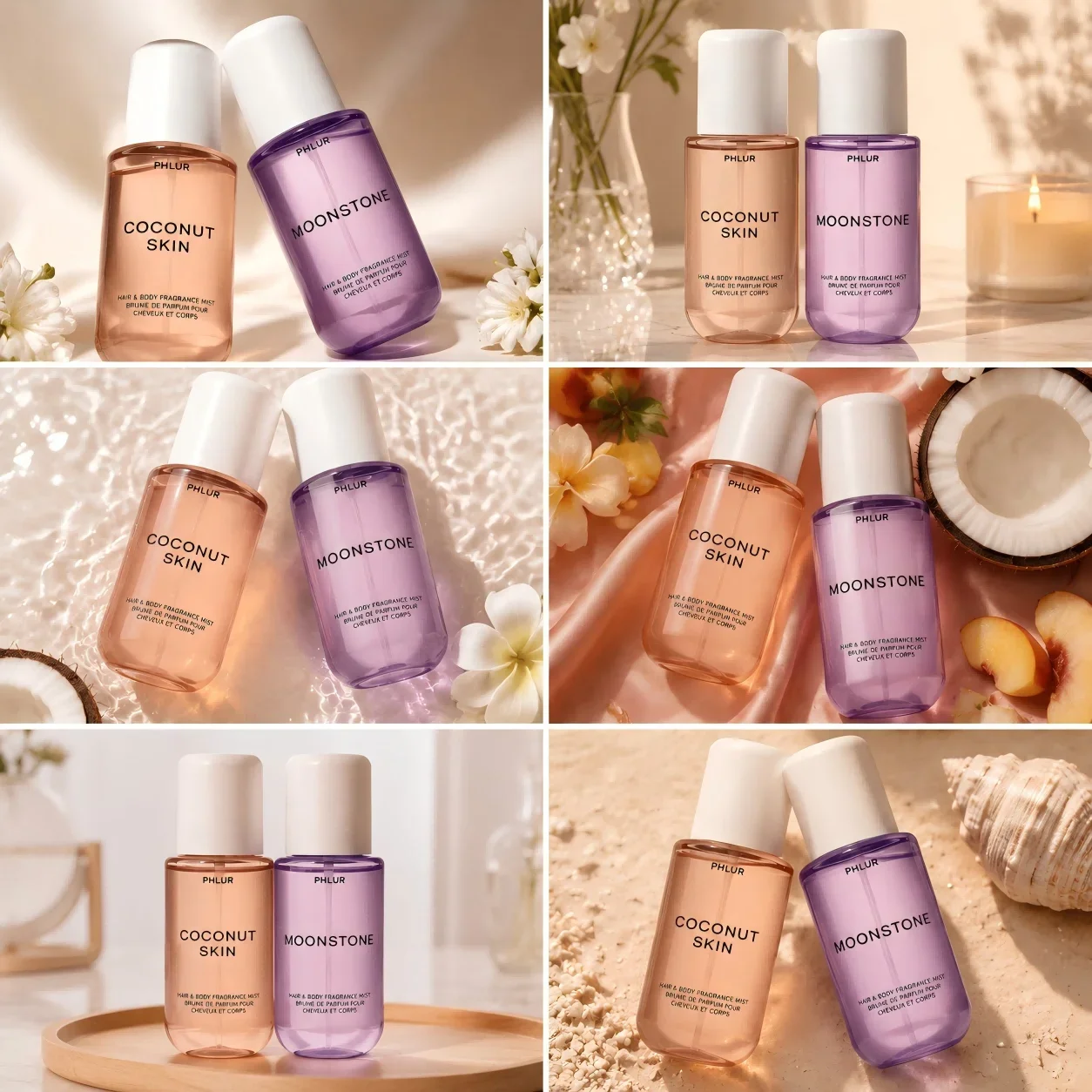 Fragrance Perfume Usa - PHLUR Coconut Skin & Moonstone Hair