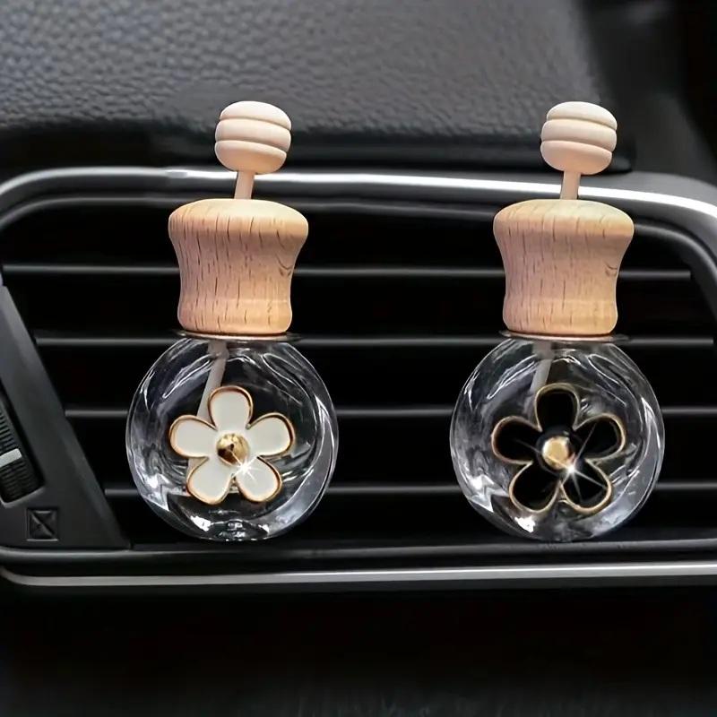 Fragrance World Perfume - 2pcs Car Fragrance Empty Glass Bottle