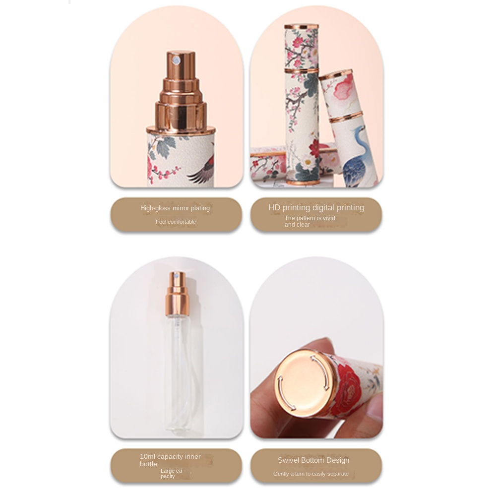 Portable PU Leather Perfume Bo - Perfume Fine Fragrance recension och pris