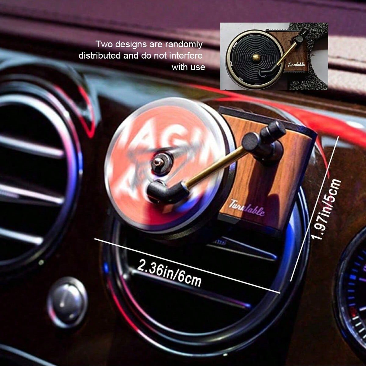 1Pc Car Aromatherapy Air Vent  - Perfume Fragrance Time recension och pris