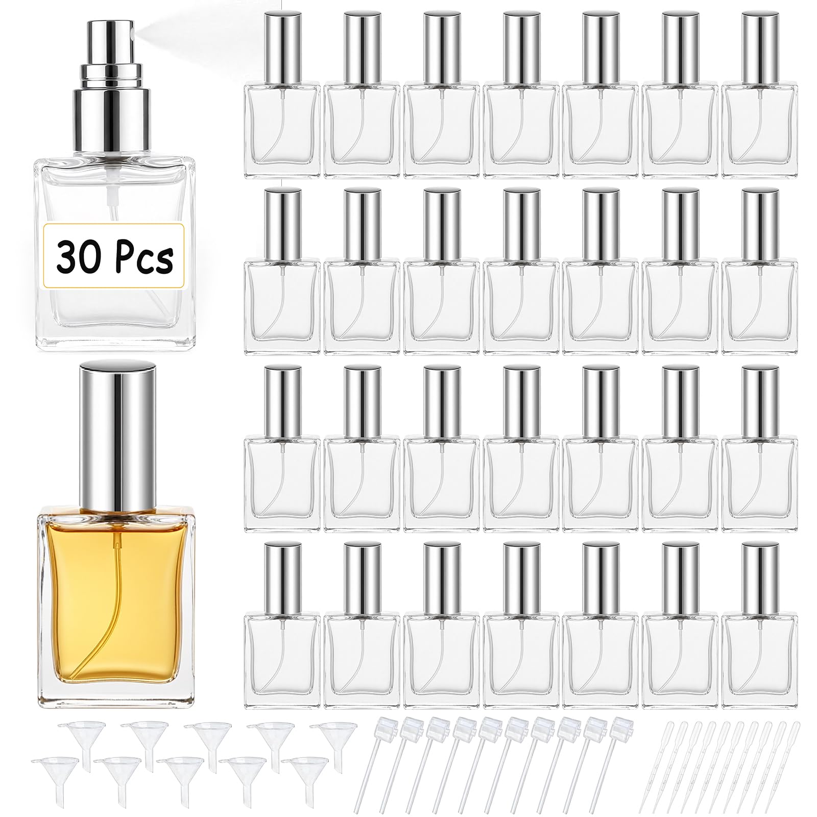 High quality 30 15ml clear gla - Perfume Fragrance Gallon recension och pris