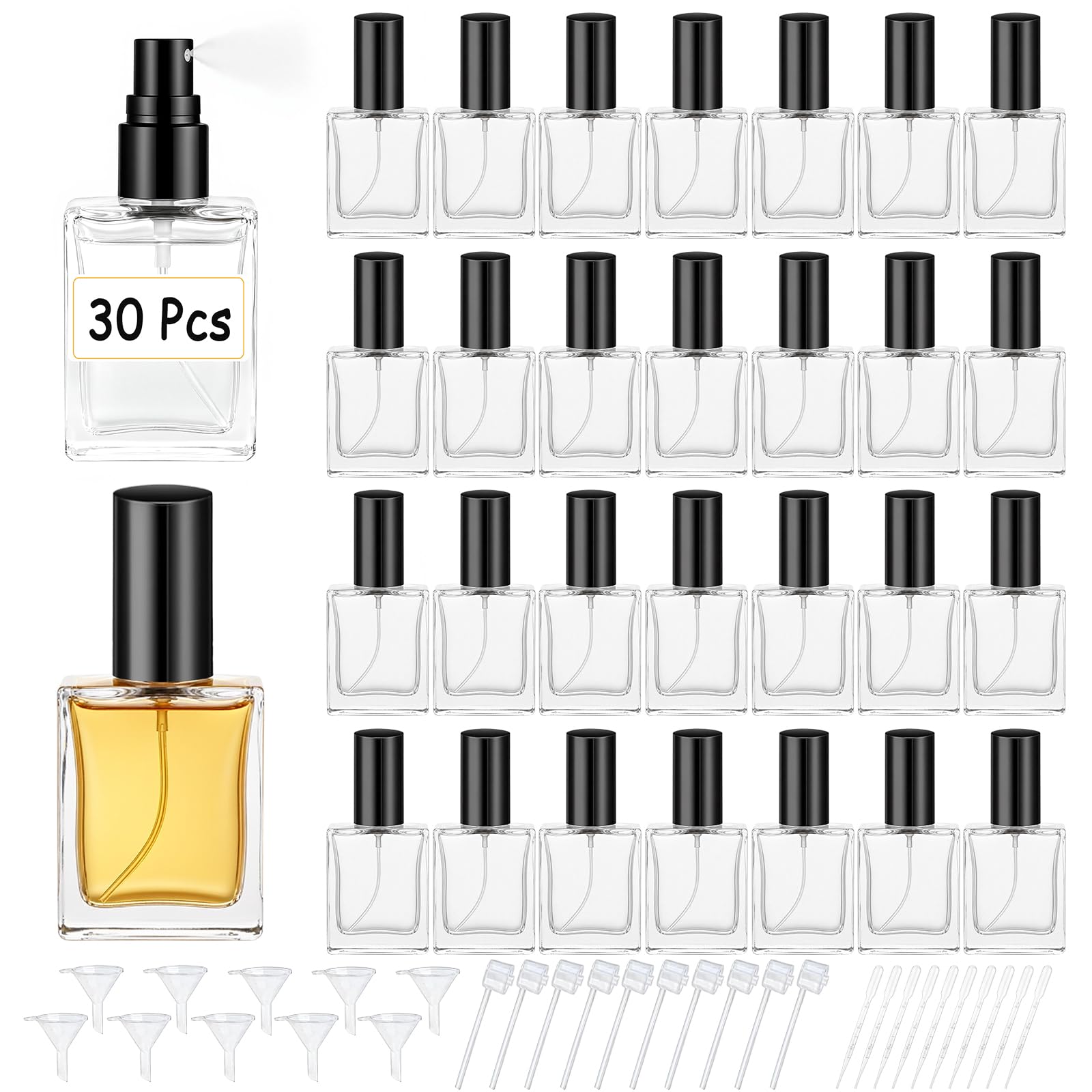 High quality 30 15ml clear gla - Perfume Fragrance Gallon recension och pris