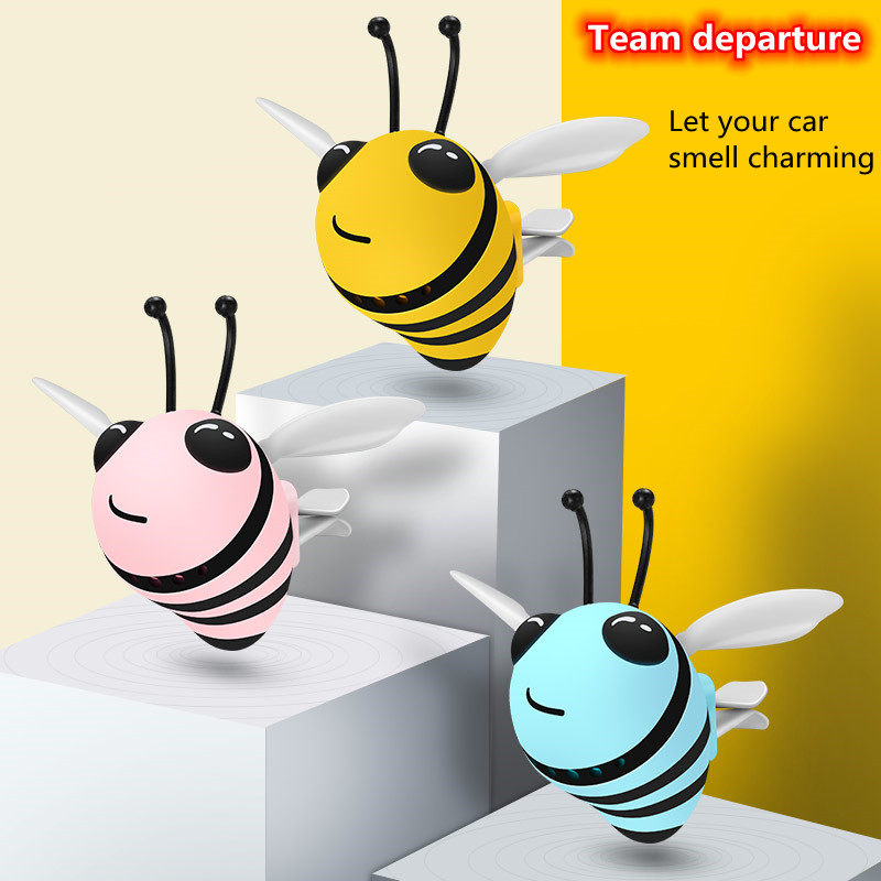 New Cute Bee Car Air Freshener - Perfume Fragrance Time recension och pris