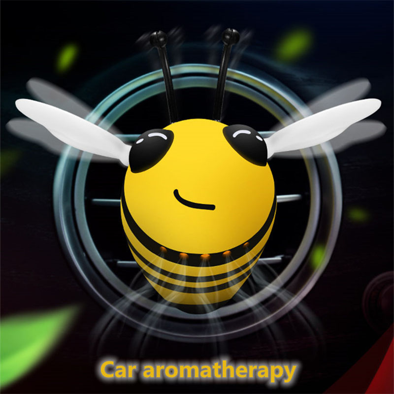 New Cute Bee Car Air Freshener - Perfume Fragrance Time recension och pris