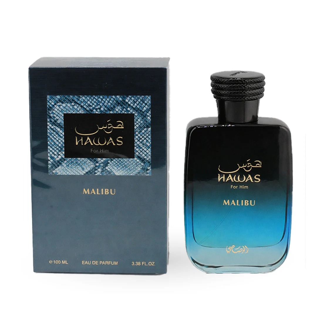 Rasasi Hawas Malibu For Him ED - Perfume Fine Fragrance recension och pris