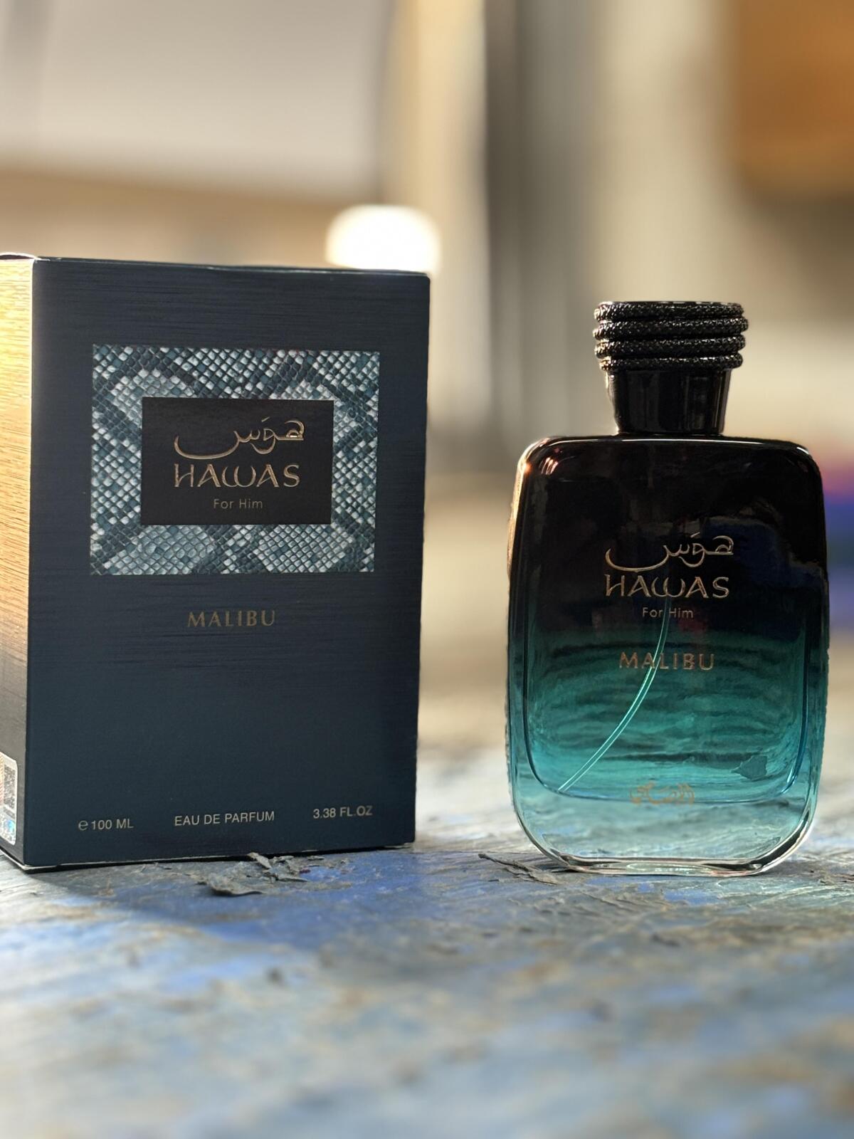 Rasasi Hawas Malibu For Him ED - Perfume Fine Fragrance recension och pris