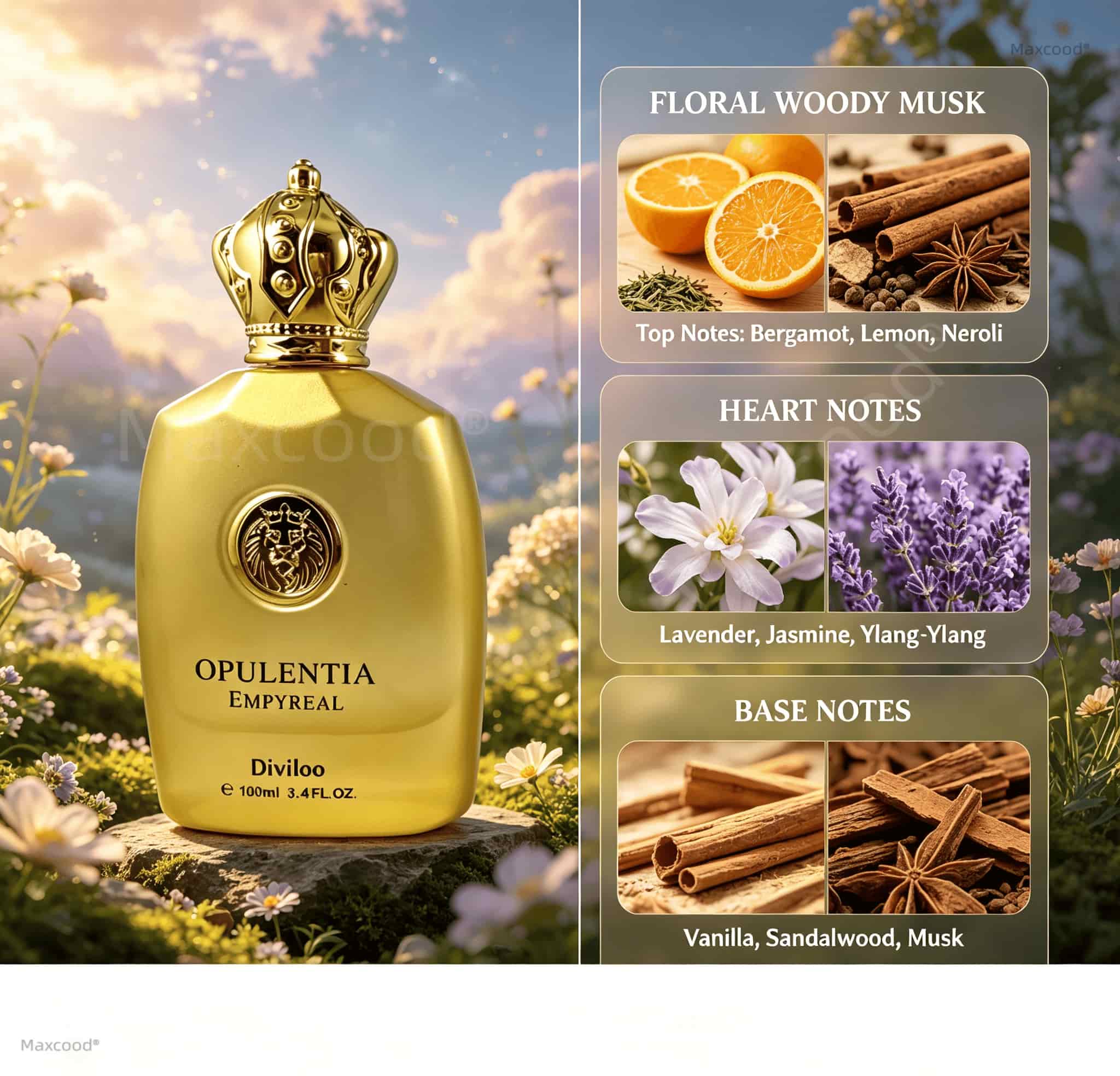Floral, Woody, and Musky Notes - Fragrance Perfume Usa recension och pris