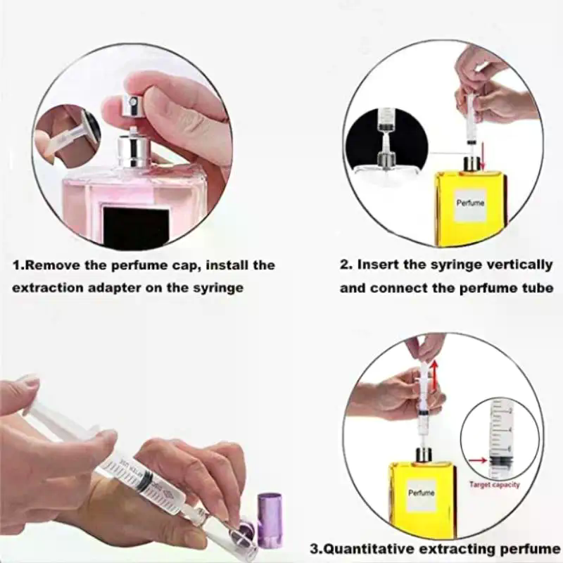 1/3Pcs Syringe Plastic Perfume - Perfume Fragrance Gallon recension och pris